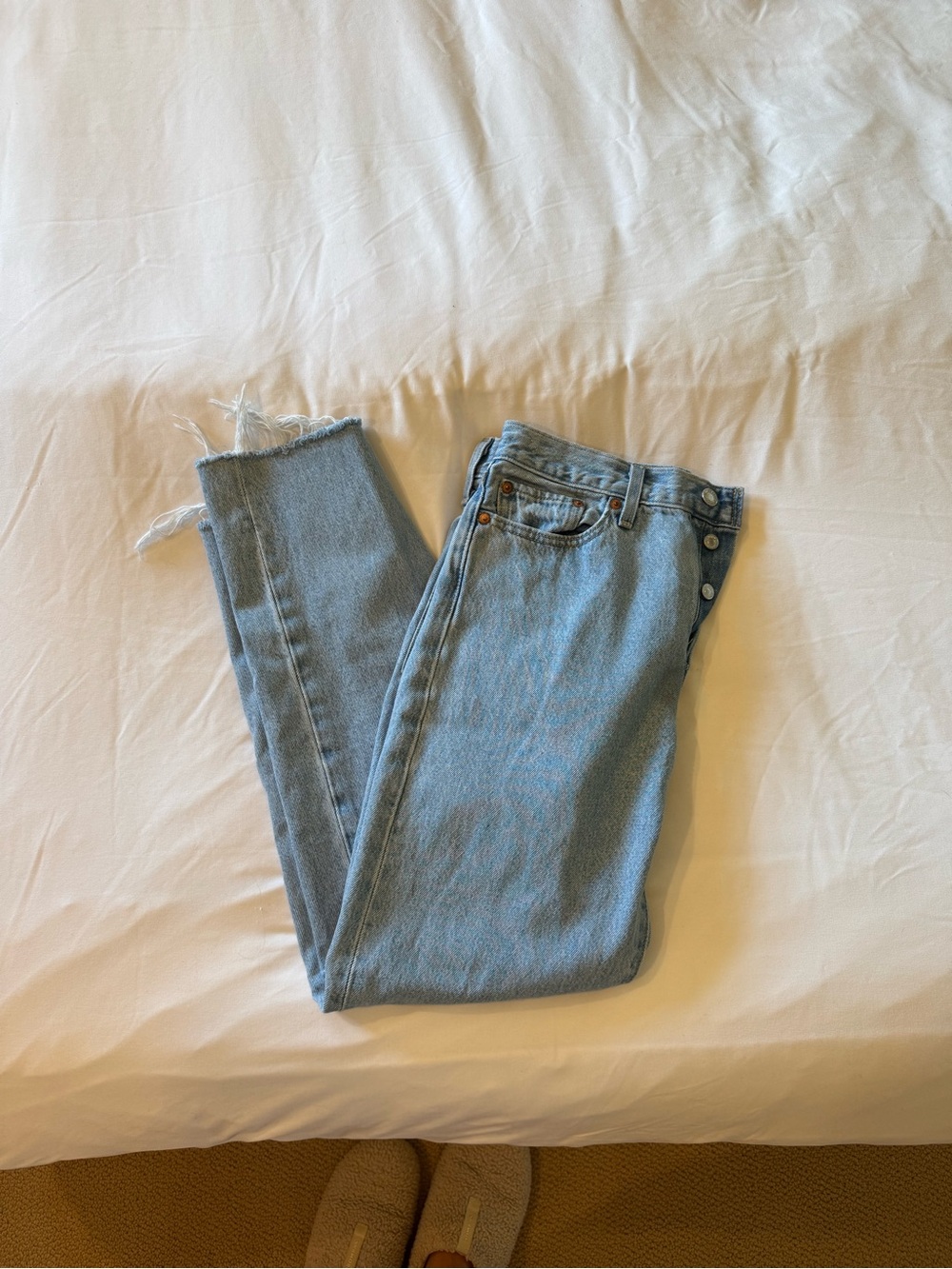 Levi's Light Wash Wedgie High-Rise Women's Jeans